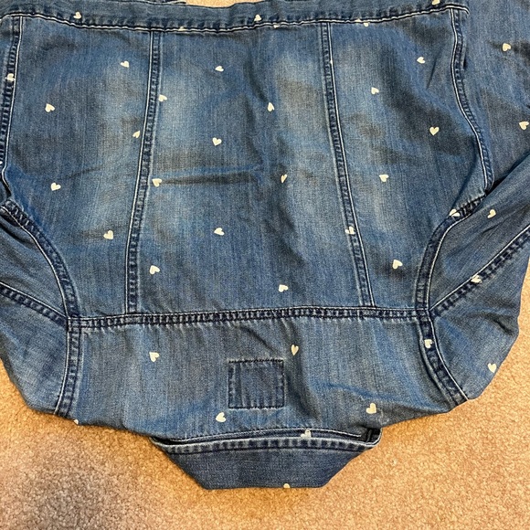 Jean coat with little hear - Picture 2 of 3